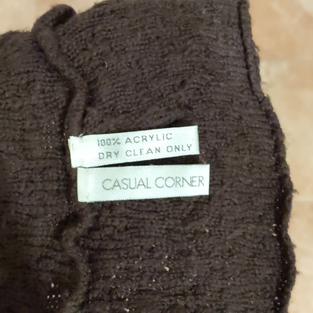 Dark brown shawl